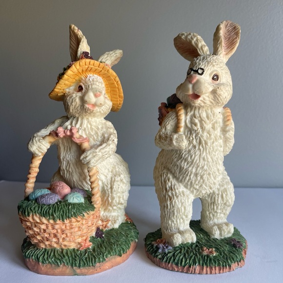 Mr. And Mrs. Easter bunny